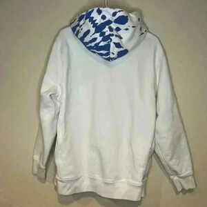 LEVI'S® PULLOVER white sweatshirt heavyweight winter fall HOODIE Men Large